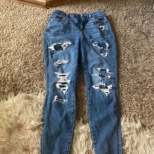 curvy high rise jegging jeans
